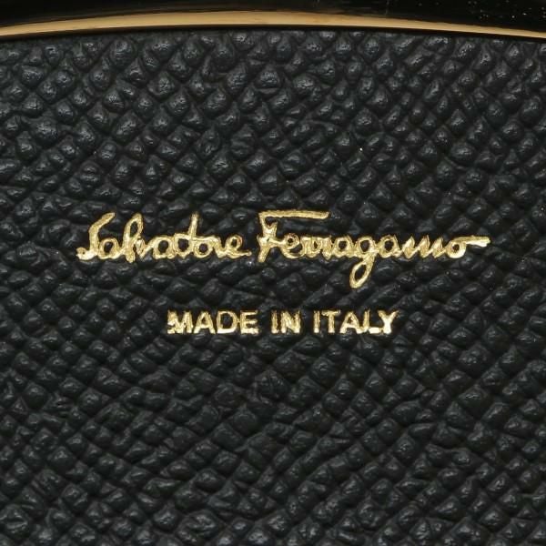 サルヴァトーレフェラガモ キーケース ガンチーノクリップ ブラック レディース Salvatore Ferragamo 22D151 0683320 詳細画像