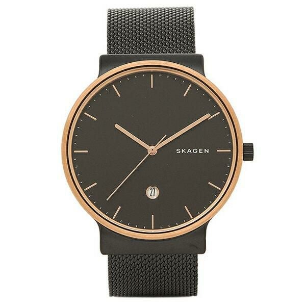 スカーゲン 時計 メンズ アンカー 40mm メッシュベルト クォーツ SKAGEN 詳細画像