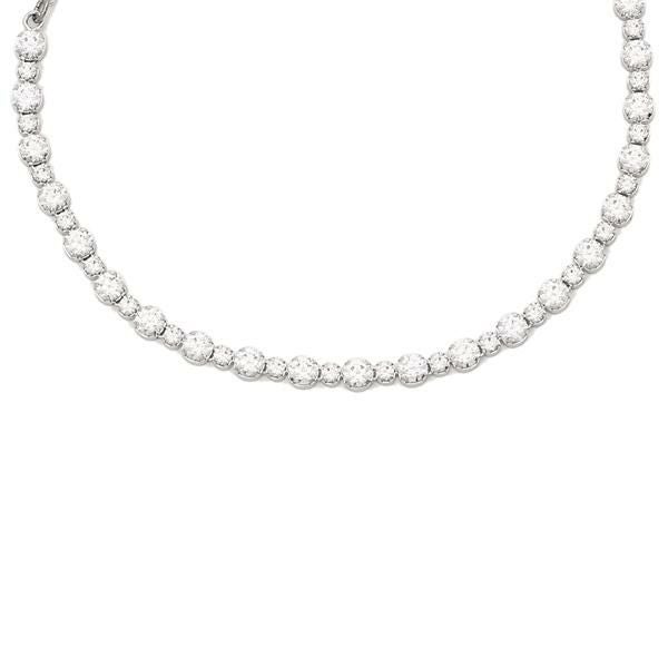 スワロフスキー ブレスレット アクセサリー SWAROVSKI 5465384 SUBTLE レディース バングル ホワイト/シルバー 詳細画像