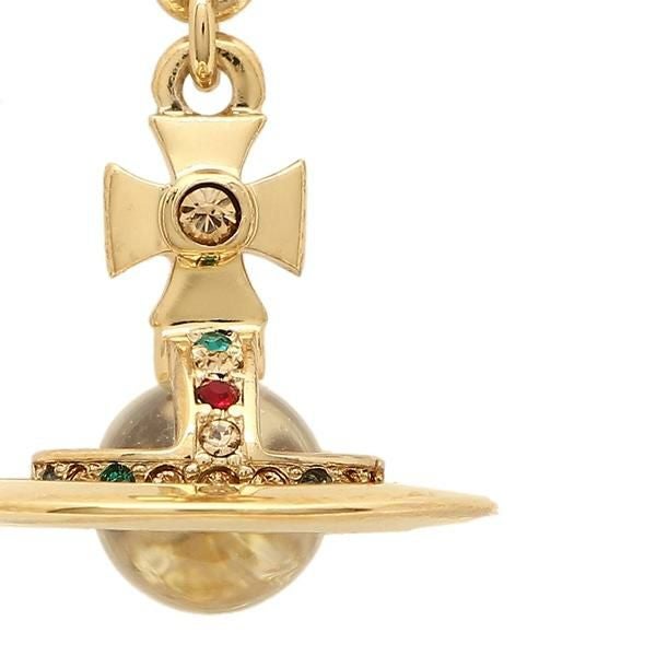 ヴィヴィアンウエストウッド ピアス アクセサリー VIVIENNE WESTWOOD 62020032 R001 プチオーブ NEW PETITE ORB レディース ゴールド 詳細画像