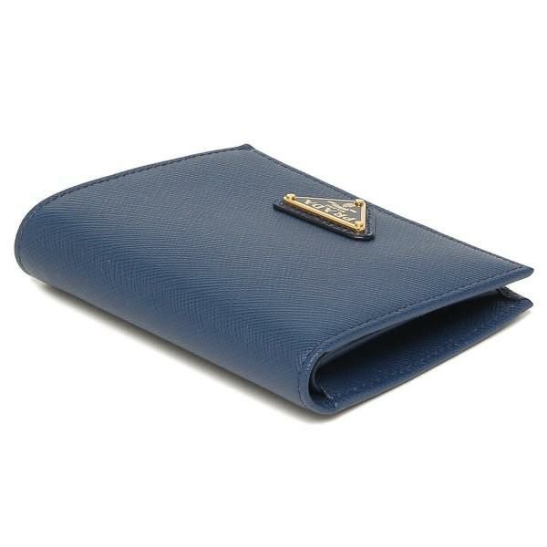 プラダ 財布 PRADA 1MV204 QHH 016 レディース 二つ折り財布 無地