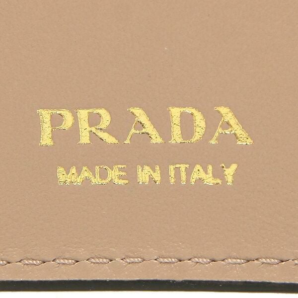 プラダ 三つ折り財布 サフィアーノ ミニ財布 リボン レディース PRADA 1MH021 2B7S 詳細画像