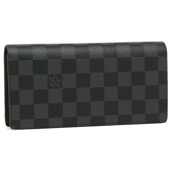 LOUIS VUITTON ルイヴィトン N62665 ダミエグラフィット ポルトフォイユブラザ 2つ折長財布