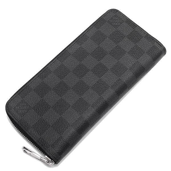 ルイヴィトン LOUIS VUITTON 長財布 ダミエ 財布 ルイヴィトン 財布 LOUIS VUITTON N63095 ダミエグラフィット ジッピーウォレット ヴェルティカル ラウンドファスナー長財布 詳細画像