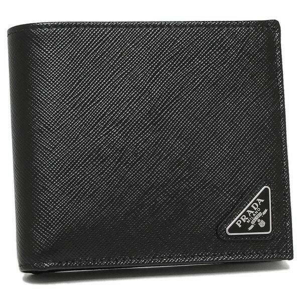 プラダ 二つ折り財布 サフィアーノ メンズ PRADA 2MO738 QHH QME 詳細画像