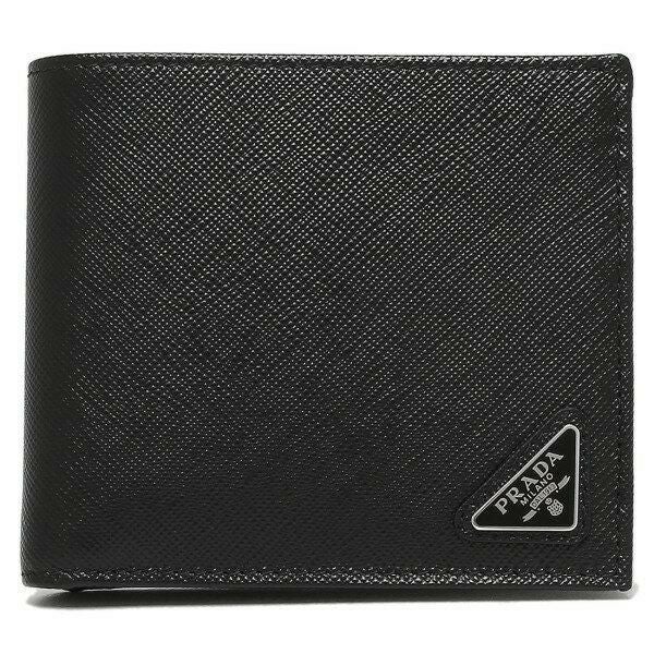 プラダ 二つ折り財布 サフィアーノ メンズ PRADA 2MO738 QHH QME 詳細画像