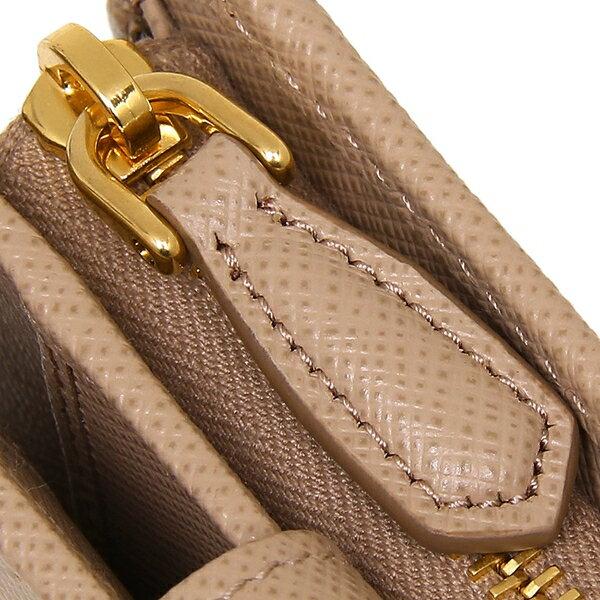 プラダ 二つ折り財布 サフィアーノ レディース PRADA 1ML018 QWA 詳細画像