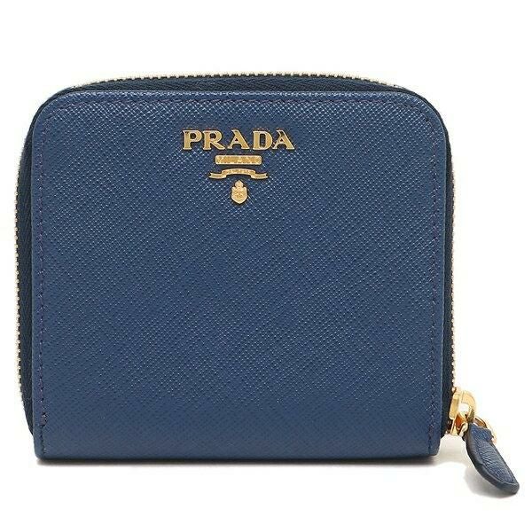 プラダ 二つ折り財布 サフィアーノ ミニ財布 レディース PRADA １ML522 QWA 詳細画像