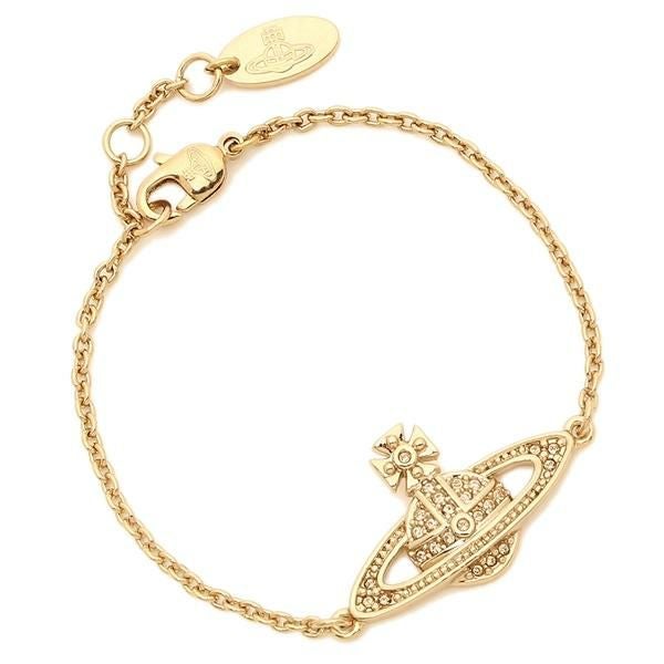 ヴィヴィアンウエストウッド ブレスレット アクセサリー VIVIENNE WESTWOOD 61020051 R121 MINI BAS RELIEF ミニバスリリーフ レディース バングル GOLD