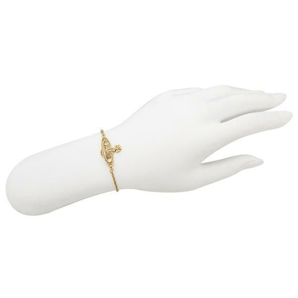 ヴィヴィアンウエストウッド ブレスレット アクセサリー VIVIENNE WESTWOOD 61020051 R121 MINI BAS RELIEF ミニバスリリーフ レディース バングル GOLD 詳細画像