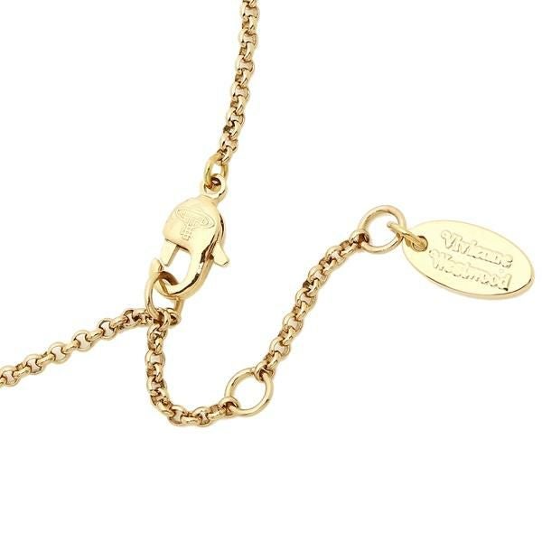 ヴィヴィアンウエストウッド ネックレス アクセサリー VIVIENNE WESTWOOD 63020098 R001 752116B/2 NEW PETITE ORB PENDANT レディース ペンダント GOLD 詳細画像