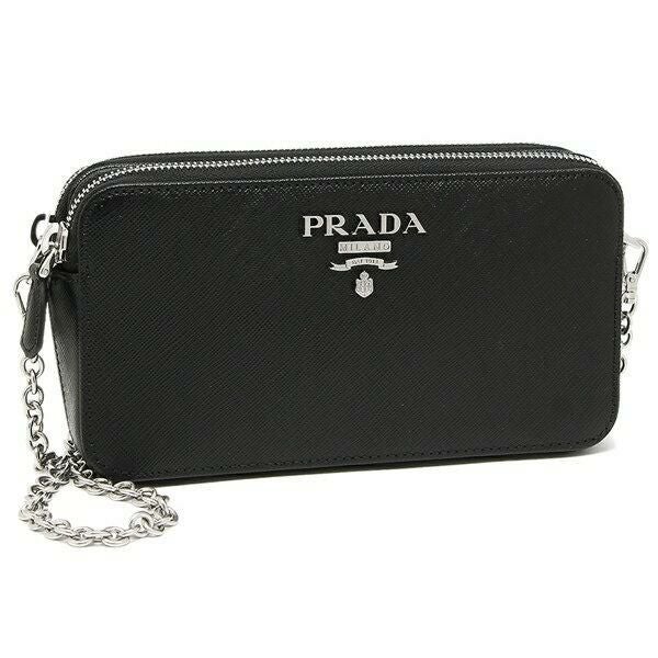 プラダ ショルダーバッグ チェーンウォレット  サフィアーノ  1BP006 PRADA - プラダ ショルダーバッグ チェーンウォレット サフィアーノ