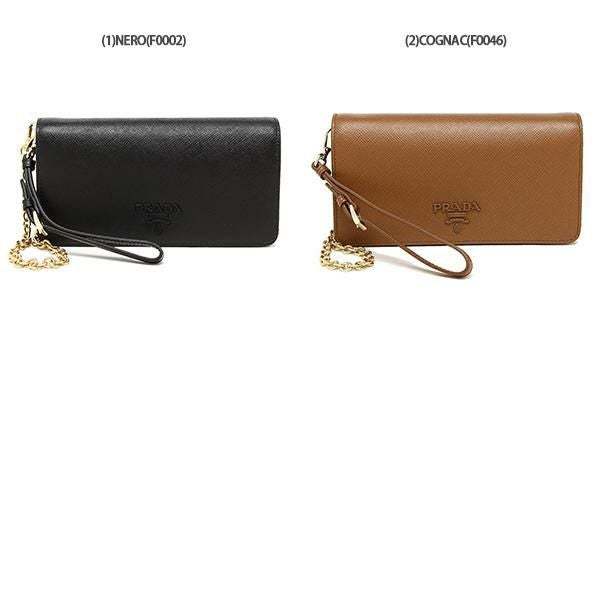 プラダ ショルダーバッグ サフィアーノ ミニバッグ 財布ショルダー チェーンウォレット リストレット レディース PRADA 1DH029 2EBW 詳細画像