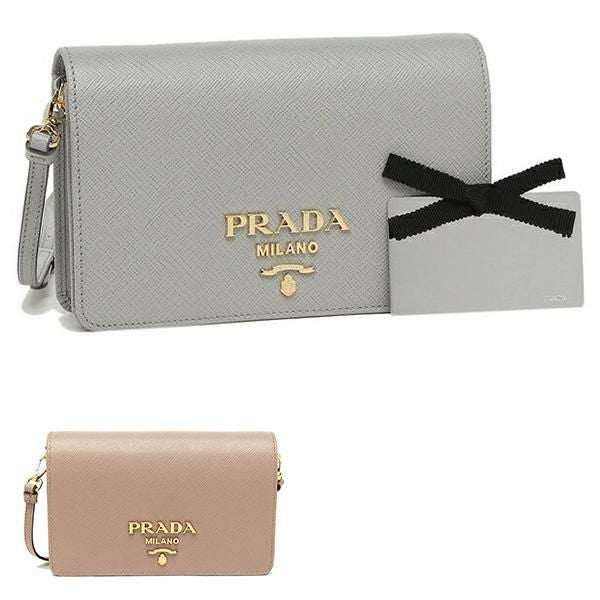 プラダ サフィアーノ ミニショルダーバッグ PRADA（プラダ） Saffiano Mini Bag サフィアーノレザー ミニバッグ