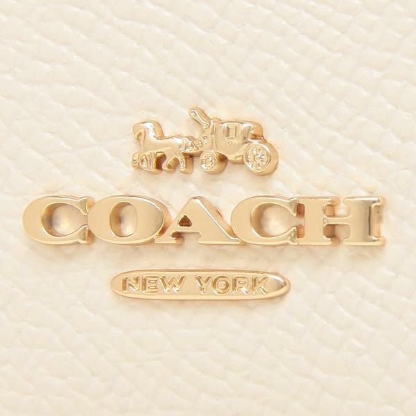 コーチ コインケース COACH F88250 IMCHK ミニ スキニー ID ケース レディース コインケース パスケース 無地 チョーク 白 詳細画像