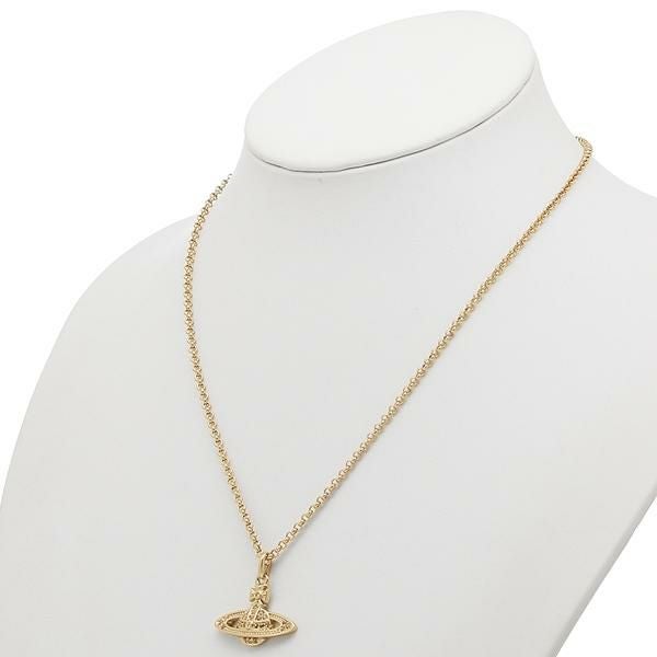 ヴィヴィアンウエストウッド ネックレス アクセサリー VIVIENNE WESTWOOD 63020086 R121 752107B/2 ミニバスレリーフ MINI BAS RELIEF PENDANT レディース ペンダント GOLD 詳細画像