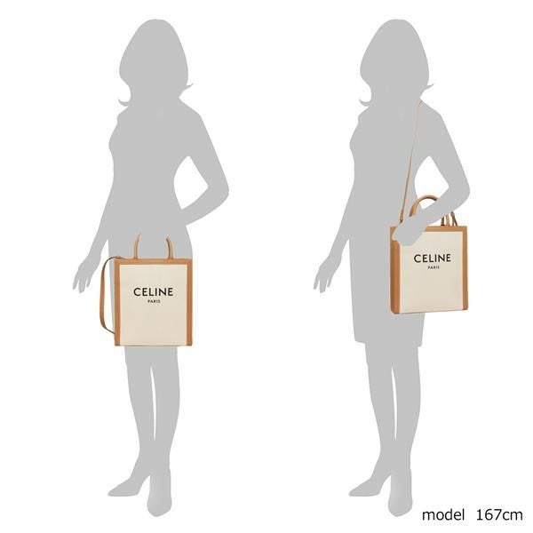 セリーヌ バッグ CELINE 19208 2BNZ 02NT CABAS TEXTILE W/CELINE