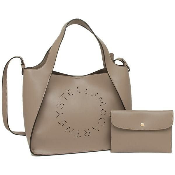 ステラマッカートニー バッグ STELLA McCARTNEY 513860 W8542 2800 ECO SOFT ALTER NAPPA エコソフトアルターナッパ 2WAYバッグ レディース トートバッグ 無地 MOSS