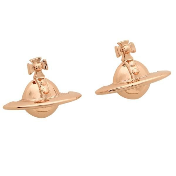 ヴィヴィアンウエストウッド ピアス アクセサリー VIVIENNE WESTWOOD 62010038 G002 724499B/3 ソリッド オーブ SOLID ORB EARRINGS ピンクゴールド