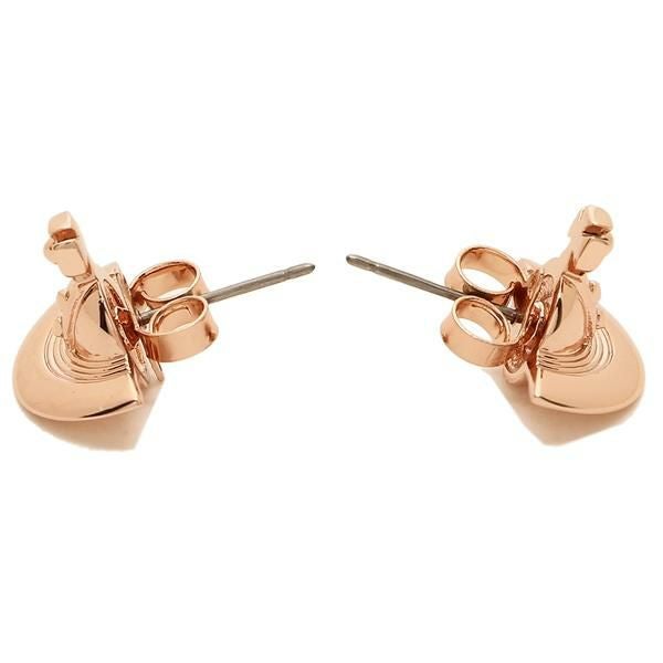 ヴィヴィアンウエストウッド ピアス アクセサリー VIVIENNE WESTWOOD 62010038 G002 724499B/3 ソリッド オーブ SOLID ORB EARRINGS ピンクゴールド 詳細画像