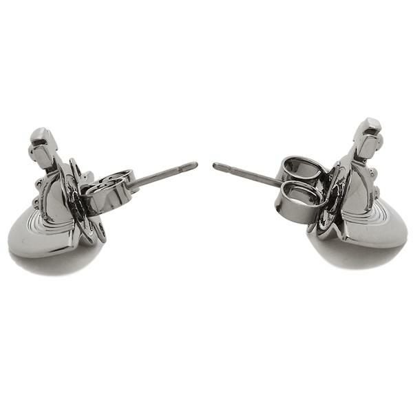 ヴィヴィアンウエストウッド ピアス アクセサリー VIVIENNE WESTWOOD 62010038 S001 724499B/4 ソリッド オーブ SOLID ORB EARRINGS レディース ガンメタル 詳細画像