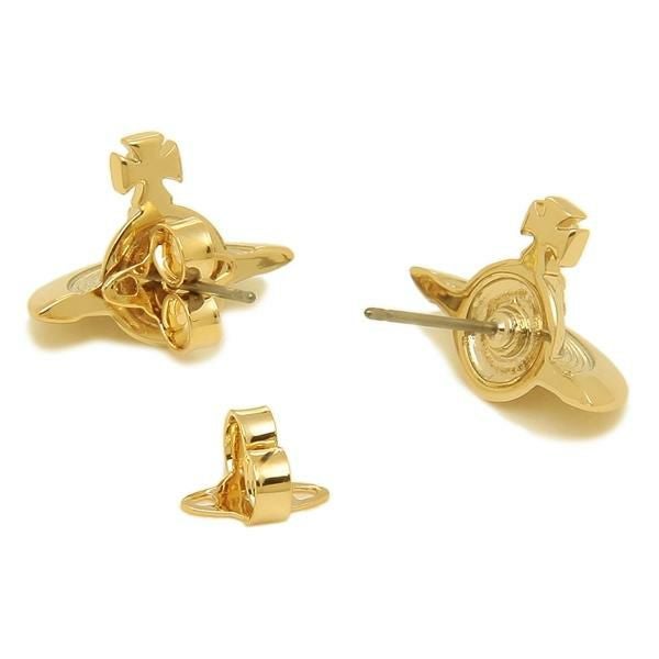 ヴィヴィアンウエストウッド ピアス アクセサリー VIVIENNE WESTWOOD 62010038 R001 SOLID ORB EARRINGS オーブ レディース ピアス GOLD 詳細画像