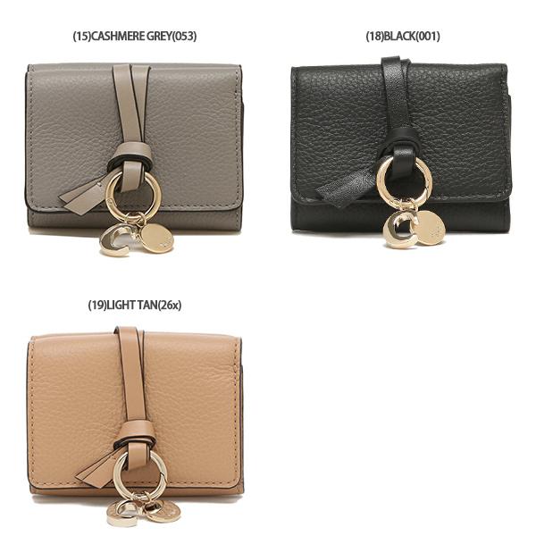 クロエ 三つ折り財布 アルファベット レディース CHLOE CHC17AP946H9Q 詳細画像