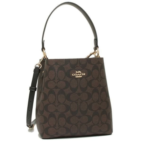 コーチ　ハンドバッグ　coach small bag brown コーチ ハンドバッグ ショルダーバッグ レディース COACH F27583 | AXES