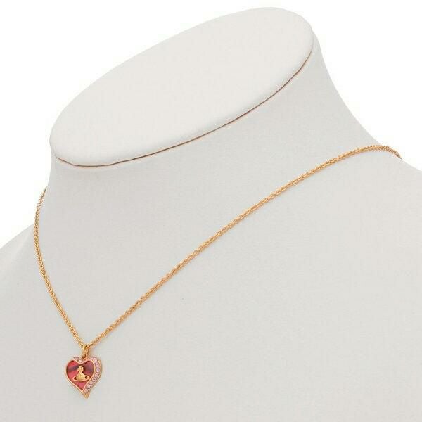 ヴィヴィアンウエストウッド ネックレス アクセサリー ペトラ ハート ペンダント レディース VIVIENNE WESTWOOD 63020103 詳細画像