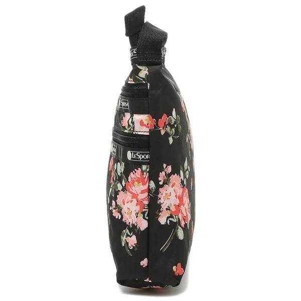 レスポートサック バッグ LESPORTSAC 3352 F632 QUINN BAG レディース ショルダーバッグ 花柄 GARDEN ROSE 黒 詳細画像