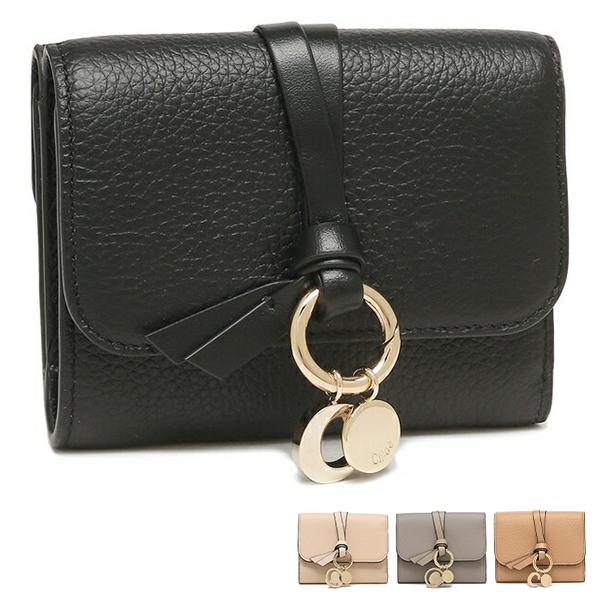 クロエ 三つ折り財布 アルファベット レディース CHLOE CHC17AP945H9Q