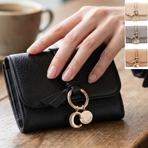 クロエ 三つ折り財布 アルファベット レディース CHLOE CHC17AP945H9Q