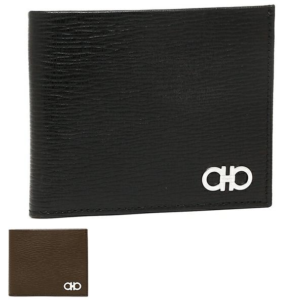 フェラガモ 二つ折り財布 リバイバル メンズ Salvatore Ferragamo 66A065