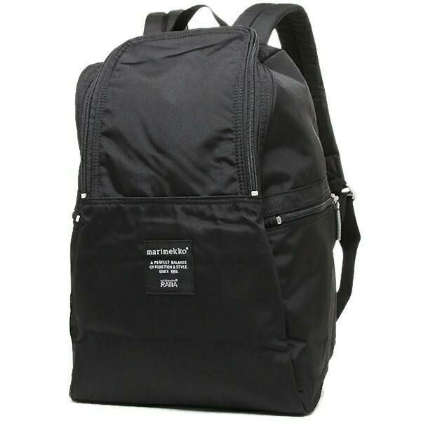 マリメッコ リュック バックパック メトロ ブラック メンズ レディース MARIMEKKO 039972 999 詳細画像