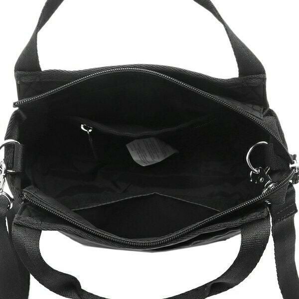 黒いレザー2WAYショルダーバッグ レスポートサック バッグ LESPORTSAC 8056 SMALL JENNI レディース