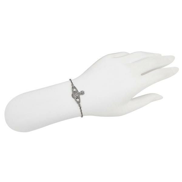 ヴィヴィアンウエストウッド ブレスレット アクセサリー VIVIENNE WESTWOOD 61020051 S108 741456B/4 MINI BAS RELIEF BRACELET レディース バングル ガンメタル 詳細画像