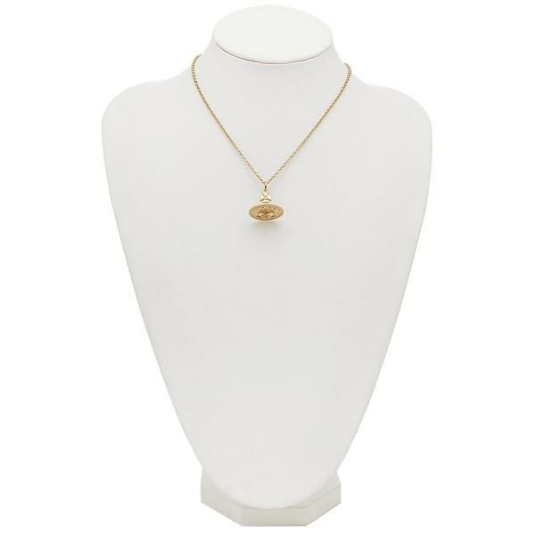 ヴィヴィアンウエストウッド ネックレス アクセサリー VIVIENNE WESTWOOD 63020097 R001 752014B/2 TINY ORB タイニーオーブ レディース ペンダント イエローゴールド 詳細画像