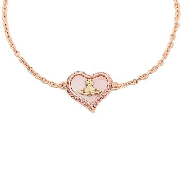 ヴィヴィアンウエストウッド ブレスレット アクセサリー VIVIENNE WESTWOOD 61020060 G208 PETRA BRACELET ペトラ レディース バングル ピンクゴールド 詳細画像
