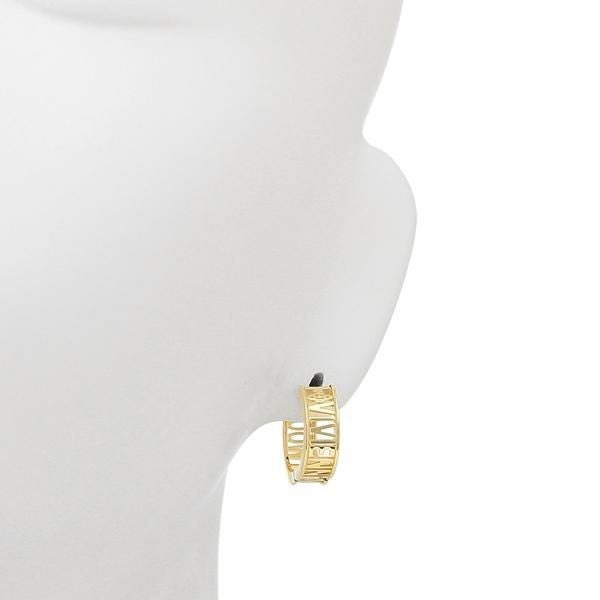 ヴィヴィアンウエストウッド ピアス アクセサリー VIVIENNE WESTWOOD 62030046 R001 WESTMINSTER EARRINGS レディース イエローゴールド 金 詳細画像