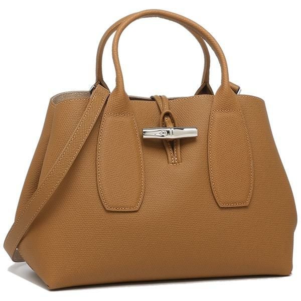 スマイル【新品】ロンシャン　レディース　2wayバッグ　ロゾ　10058 ロンシャン バッグ LONGCHAMP 10058 HPN 016 ロゾ ROSEAU TOP HANDLE