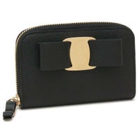 サルヴァトーレフェラガモ カードケース ヴァラ ブラック レディース Salvatore Ferragamo 22D288 725290