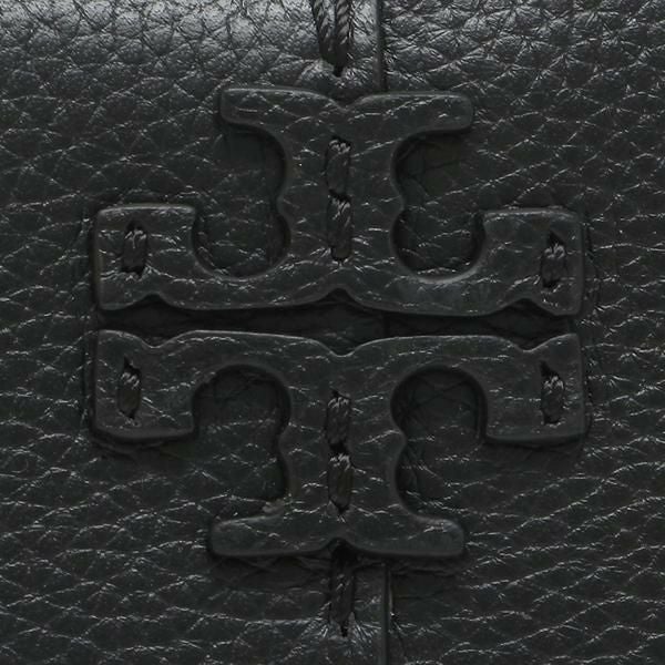 新品　トリーバーチ　財布　64522 001 トリーバーチ 二つ折り財布 マックグロー ミニ財布 ブラック