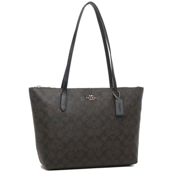 COACH トートバッグ ブラウン ブラック コーチ アウトレット COACH トートバッグ レディース ブラウン