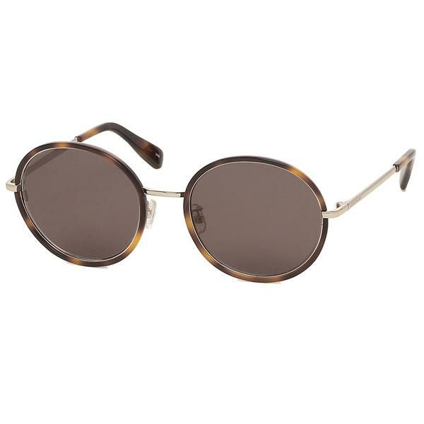 ロンシャン サングラス アイウェア レディース 53サイズ カーキ ブラウン アジアンフィット LONGCHAMP LO124SJ 214 ラウンド