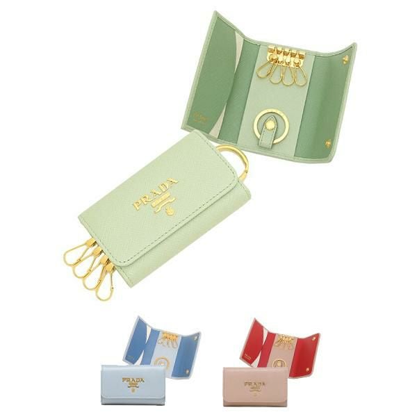 プラダ キーケース サフィアーノマルチカラー レディース PRADA 1PG004