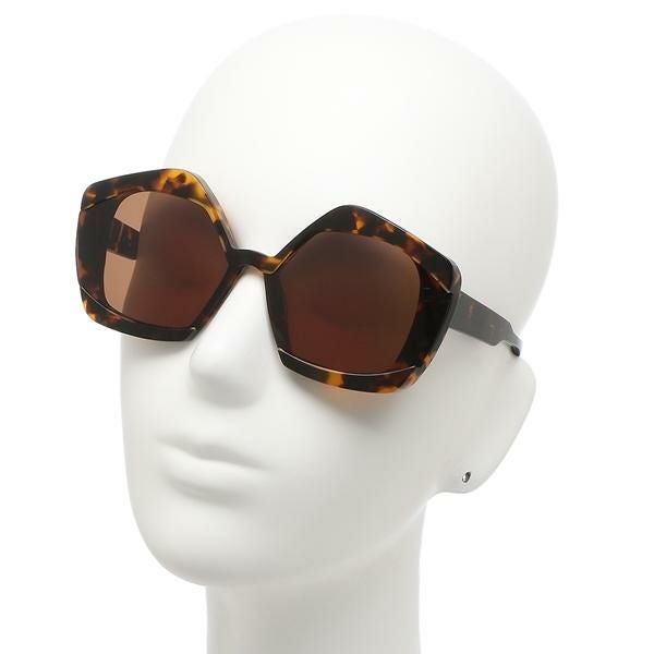 マルニ サングラス アイウェア レディース エッジ 52サイズ ブラウン MARNI ME636S 218 ヘキサゴン 詳細画像