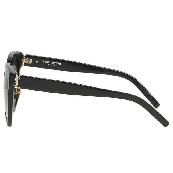 サンローランパリ サングラス アイウェア レディース 57サイズ ブラック アジアンフィット SAINT LAURENT PARIS SL M39 K 001 ボストン 詳細画像