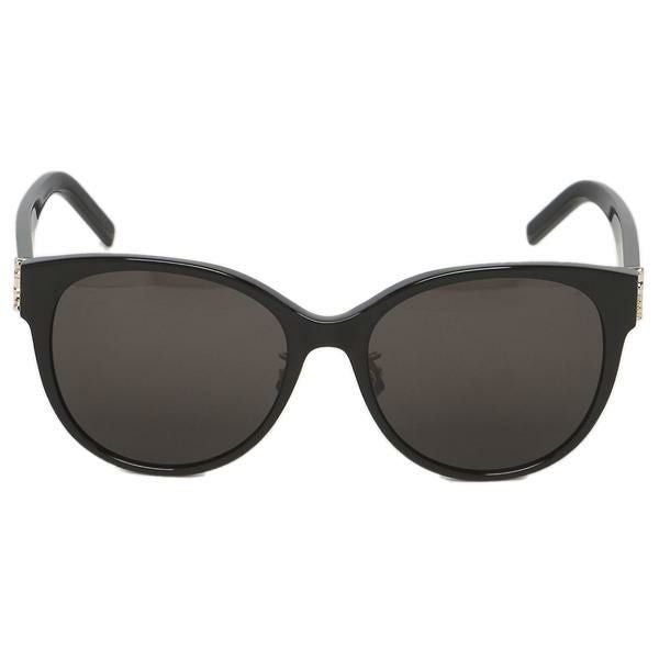 サンローランパリ サングラス アイウェア レディース 57サイズ ブラック アジアンフィット SAINT LAURENT PARIS SL M39 K 001 ボストン 詳細画像