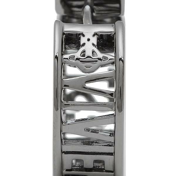 ヴィヴィアンウエストウッド ピアス アクセサリー ウエストミンスター 片耳 シングル フープ ガンメタル レディース メンズ 62030052 S001 詳細画像