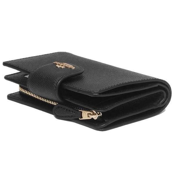 コーチ アウトレット 二つ折り財布 ブラック レディース COACH 6390